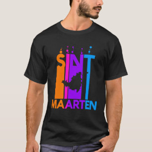 Camiseta Burbujas Coloridas de Sint Maarten
