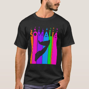 Camiseta Burbujas coloridas de Somalia