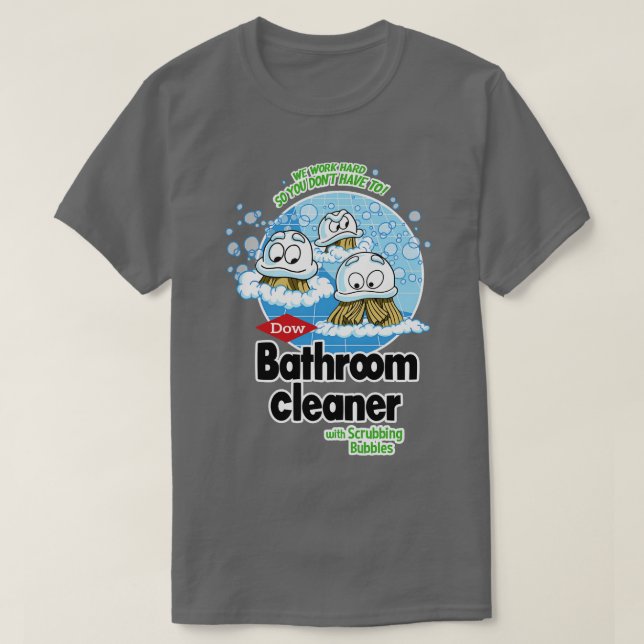 Camiseta Burbujas de barrido (Diseño del anverso)