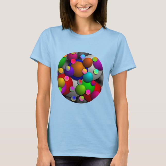 Camiseta Burbujas de Kenneth Yoncich (Anverso)