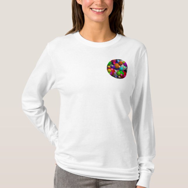 Camiseta Burbujas de Kenneth Yoncich (Anverso)