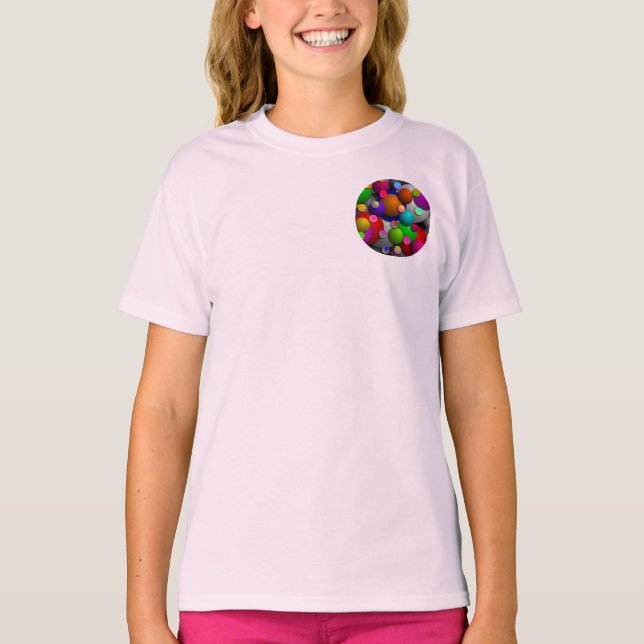 Camiseta Burbujas de Kenneth Yoncich (Anverso)