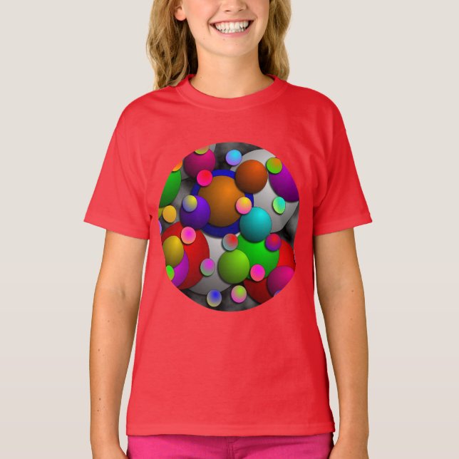 Camiseta Burbujas de Kenneth Yoncich (Anverso)