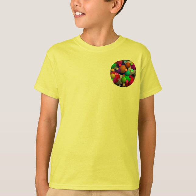 Camiseta Burbujas de Kenneth Yoncich (Anverso)