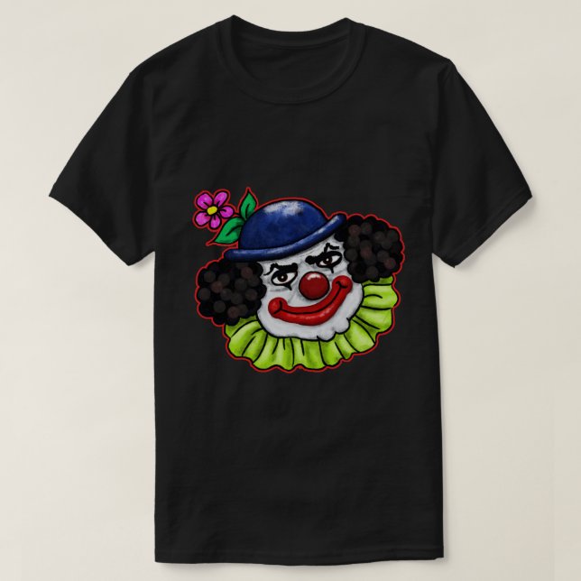 Camiseta Burbujas del Payaso Asombroso | Diversión de Hallo (Diseño del anverso)