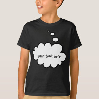 Camiseta Burbujas divertidas del pensamiento