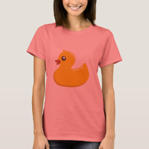 Camiseta Burbujas Ducky/azules de goma lindas