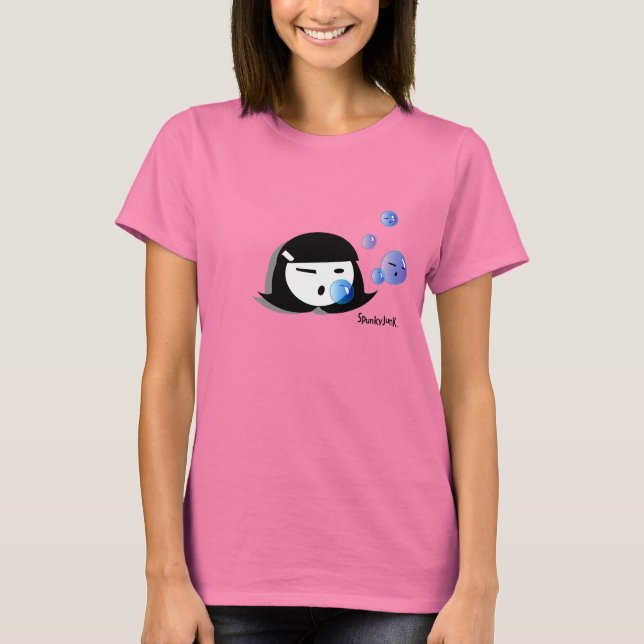 Camiseta Burbujas en llamas (Anverso)