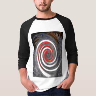 Camiseta Burbujas girando y reventando