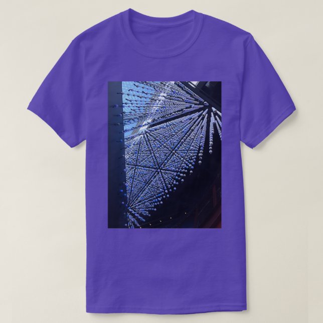 Camiseta Burbujas moradas (Diseño del anverso)