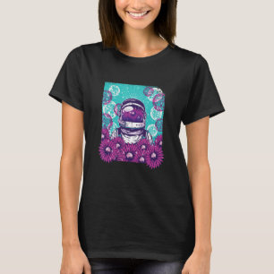 Camiseta Burbujas Subacuáticas Astronauta Cósmico Astral Pa
