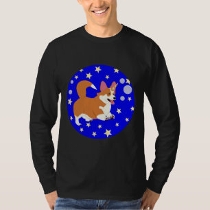 Camiseta Burbujas Y Estrellas De Corgi Unicorn Activas