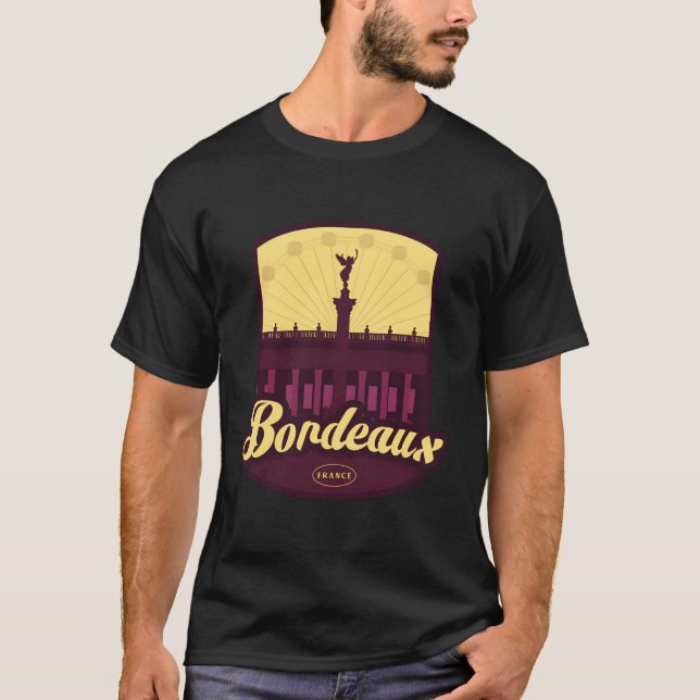 Camiseta Burdeos Francia (Anverso)