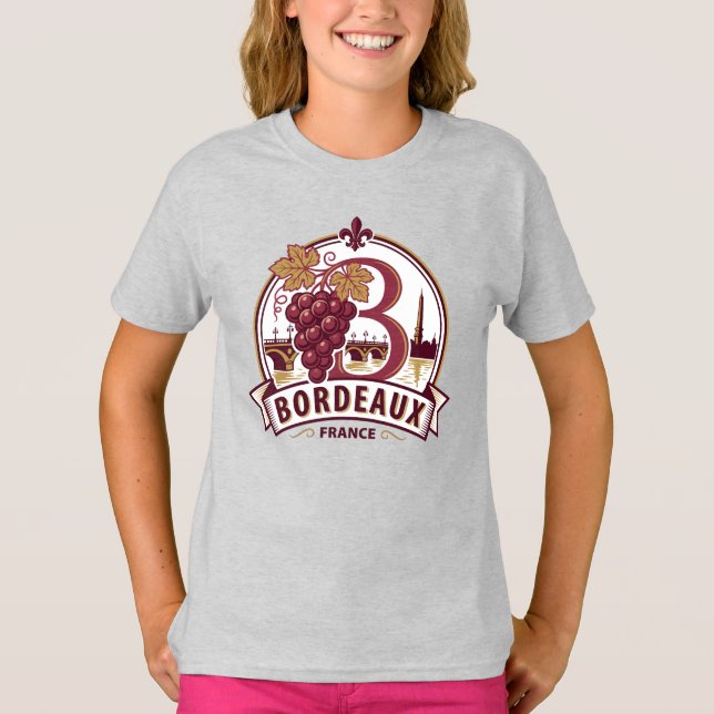 Camiseta Burdeos Francia (Anverso)