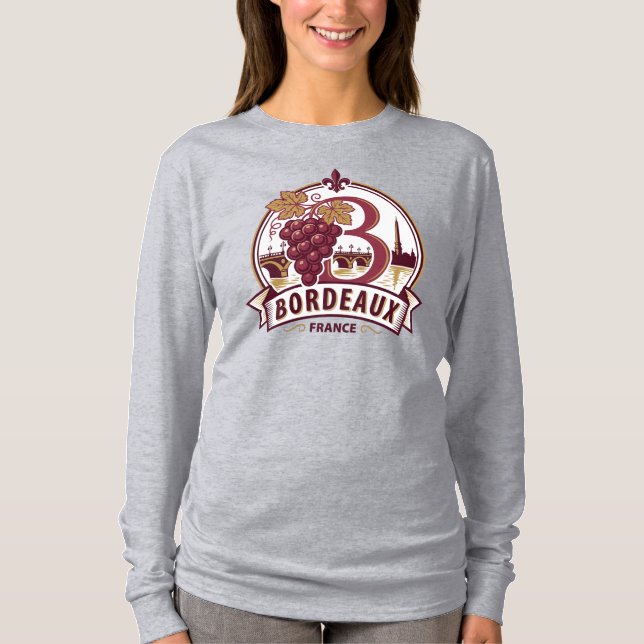 Camiseta Burdeos Francia (Anverso)