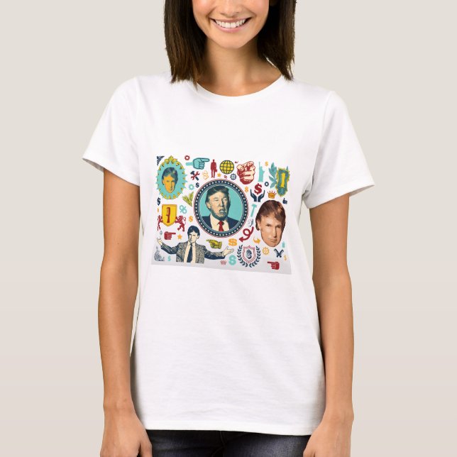 Camiseta burdo donald trump (Anverso)