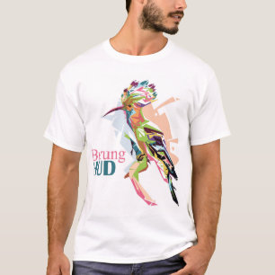 Camiseta Burg HUD Pop art