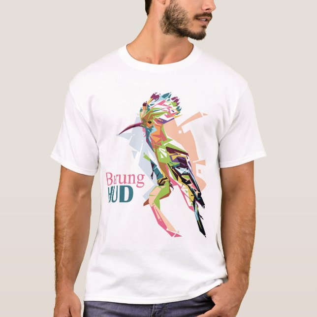 Camiseta Burg HUD Pop art (Anverso)
