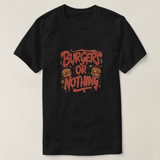 Camiseta Burgas o nada (Diseño del anverso)