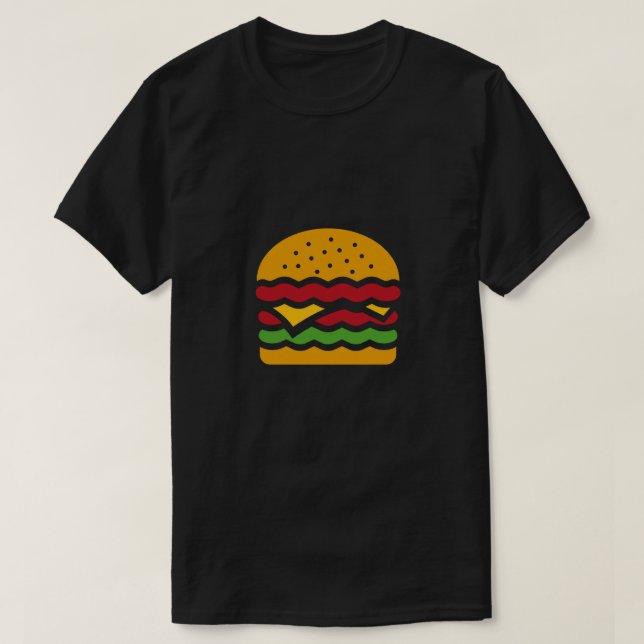 Camiseta Burger (Diseño del anverso)