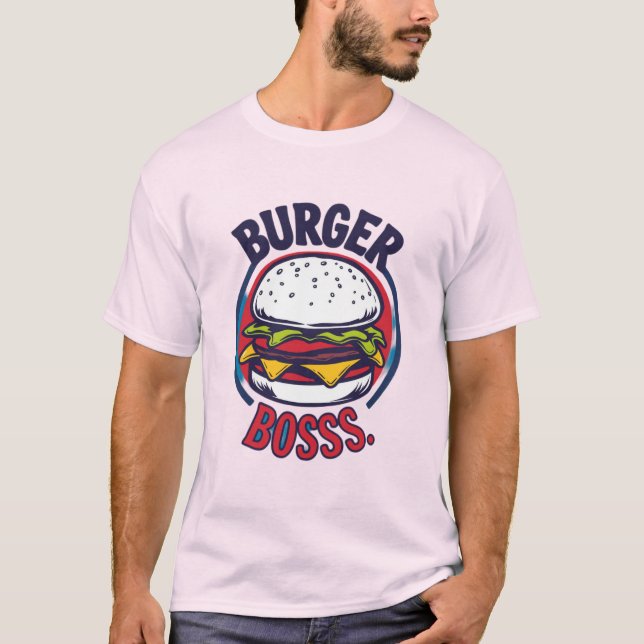 Camiseta Burger Boss (Anverso)