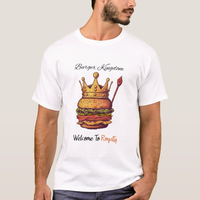 Camiseta Burger Boss Gritando Con Estilo (Anverso)