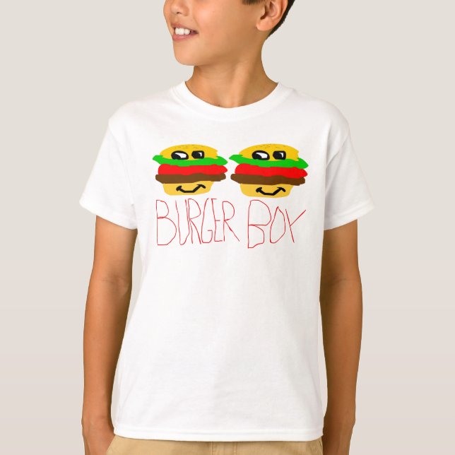 Camiseta Burger Boy (Anverso)