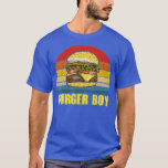 Camiseta Burger Boy Cheeseburger  Hamburger Lover Retro Vin<br><div class="desc">Burger Boy Cheeseburger  Hamburger Lover Retro Vintage  .</div>