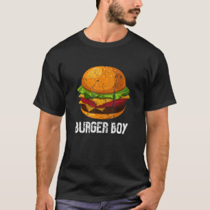 Camiseta Burger Boy Hamburger Fast Food Burgers