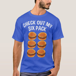 Camiseta Burger Burger Art Men Sandwich Cheeseburger L