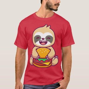 Camiseta Burger de alimentación de espuma suave