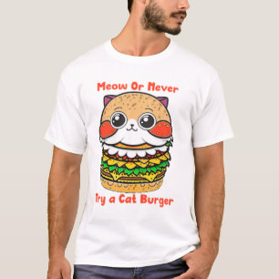 Camiseta Burger de gatos