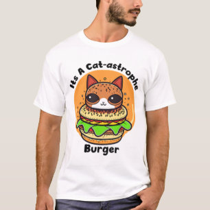 Camiseta Burger de gatos 1