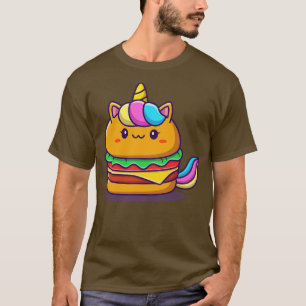 Camiseta Burger de Unicornio