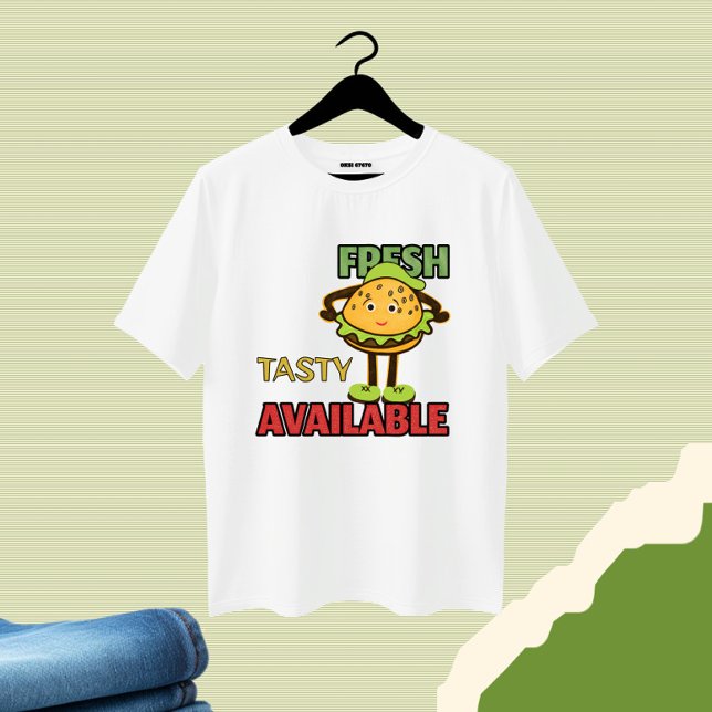 Camiseta Burger divertida (Subido por el creador)