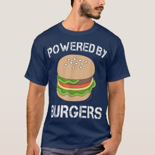 Camiseta Burger divertida impulsada por Burger