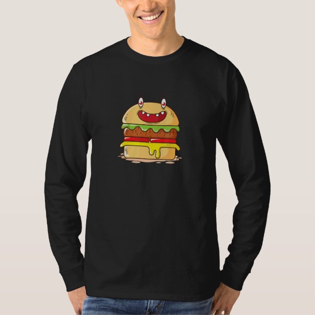 Camiseta Burger feliz (Anverso)