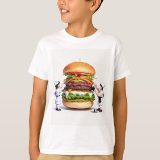 Camiseta Burger gigante