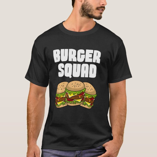 Camiseta Burger Graciosa Para Hombres Mujeres Hamburguesa C (Anverso)