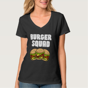 Camiseta Burger Graciosa Para Hombres Mujeres Hamburguesa C