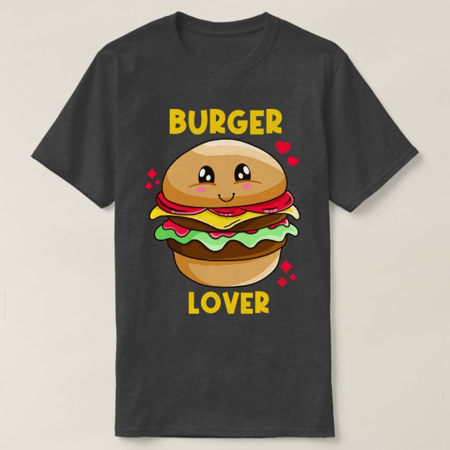 Camiseta Burger Lover (Diseño del anverso)