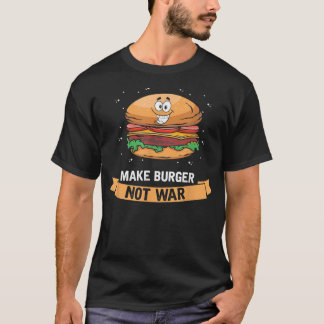 Camiseta Burger Lover, comida rápida Cheeseburger Hamburger
