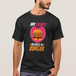 Camiseta Burger Patties Buns Bread Delicious Beef Meaty
