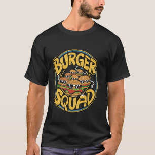 Camiseta Burger Squad Funny Cheeseburger Lover Food Hamburg
