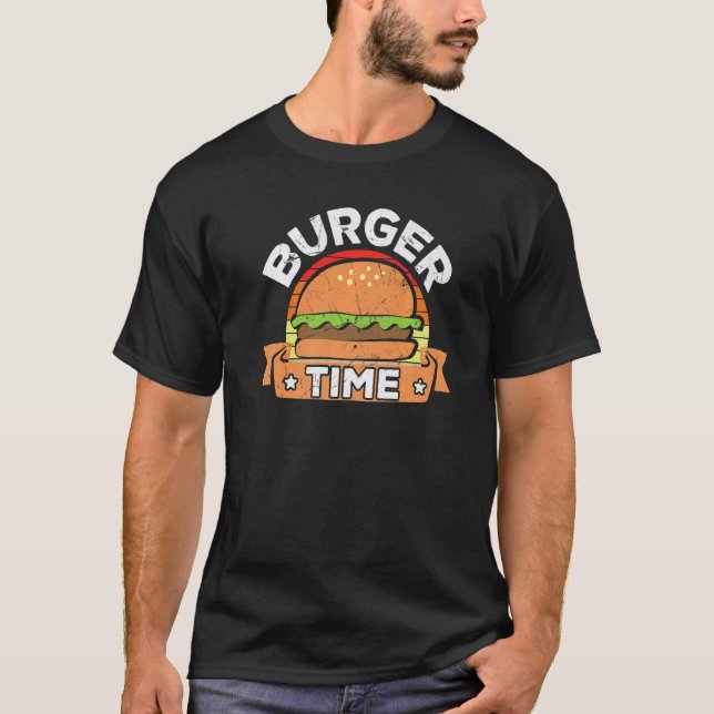 Camiseta Burger Time Burger Maker (Anverso)
