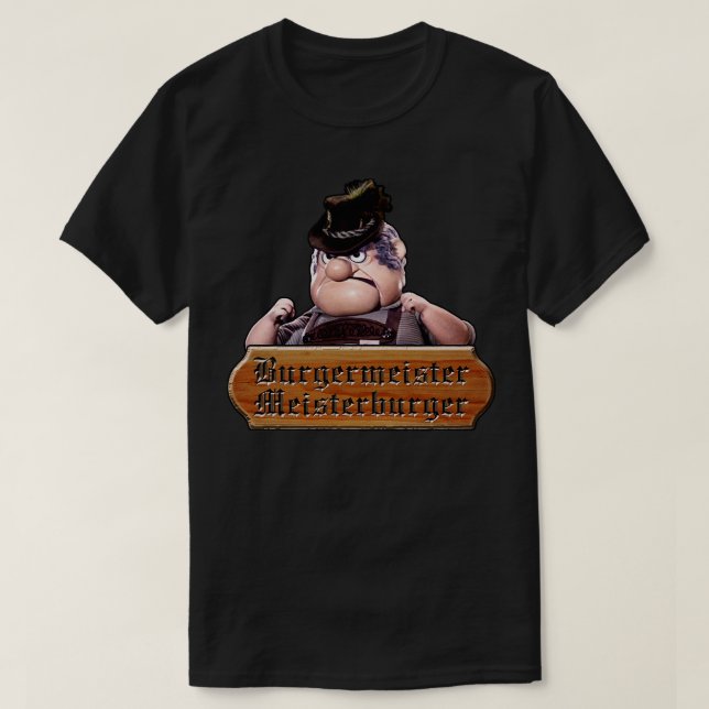 Camiseta Burgermeister Meisterburger (Diseño del anverso)