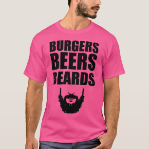 Camiseta Burgers Beers Beards
