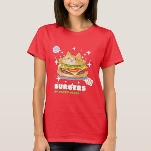 Camiseta Burgers My Happy Place