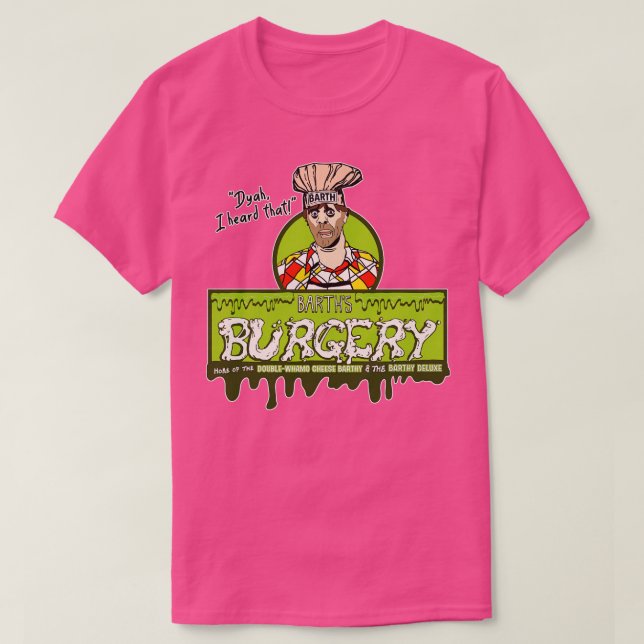 Camiseta Burgery Barths (Diseño del anverso)