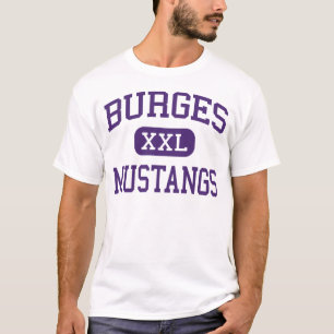 Camiseta Burges - mustangos - High School secundaria - El